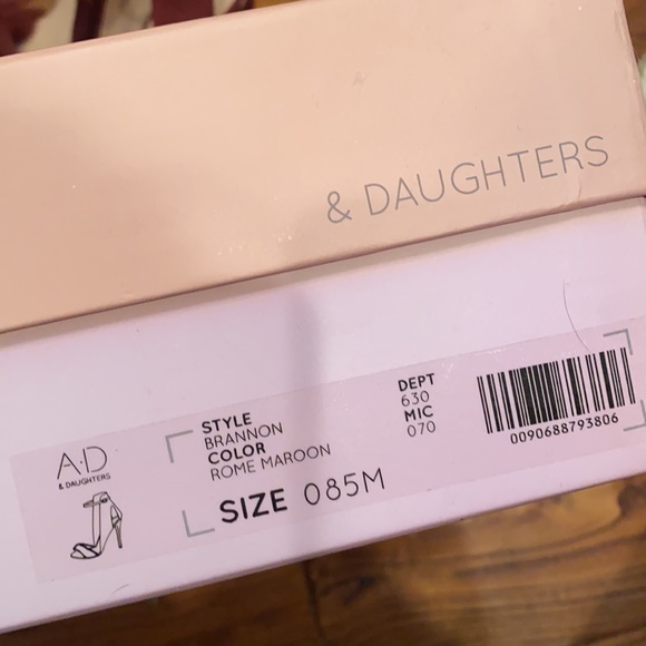 NWT AD Daughters Fur Heels - Picture 5 of 5